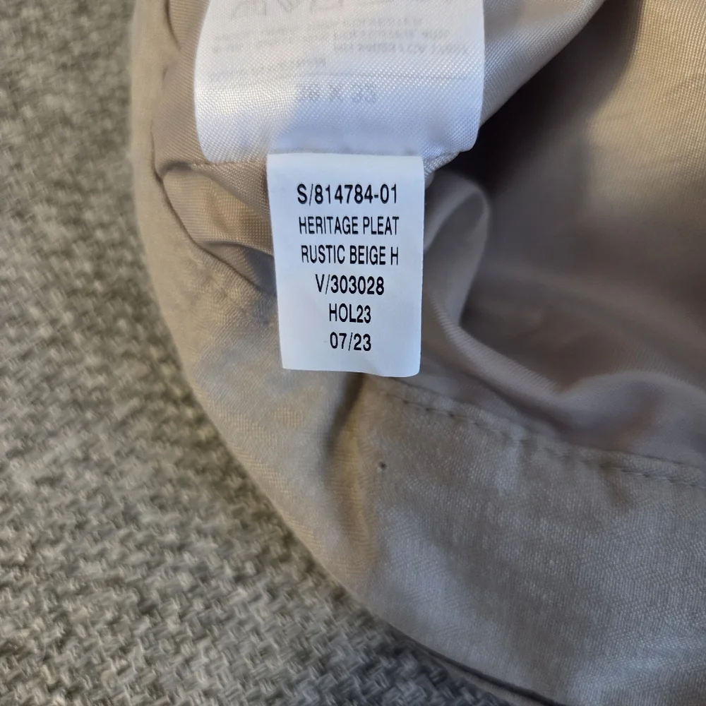 Banana Republic Wool Blend Trouser Pants Mens 38x32 Rustic Beige(38x 29)Actual